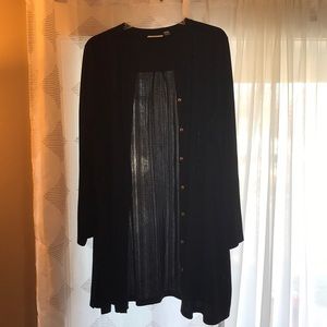 Black cardigan